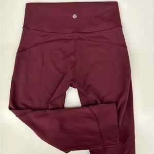 Lululemon All The Right Places Pant || Bordeaux Drama Size 4